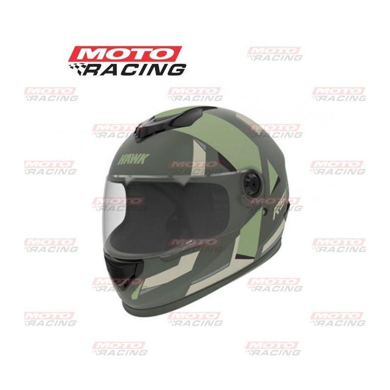 CASCO HAWK INTEGRAL RS1F VERDE CAMOU MATE "M" 58cm