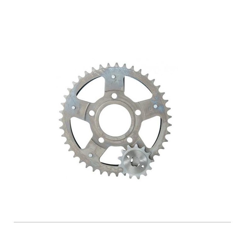 CORONA Y PIÑON HONDA XR 200 T-13- 43 (CHOHO)