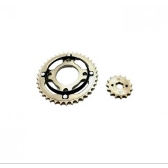 CORONA Y PIÑON ZANELLA RX 150 38- 15 (CHOHO)