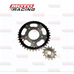 CORONA Y PIÑON HONDA CBX 250 TWISTER Z-37- 13 (CHOHO)