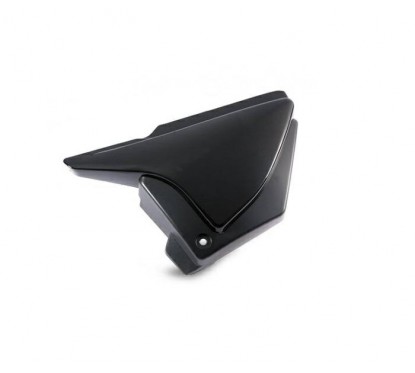 CACHA LATERAL HONDA CG TITAN 150 C/SOPORTE (DERECHA) NEGRA