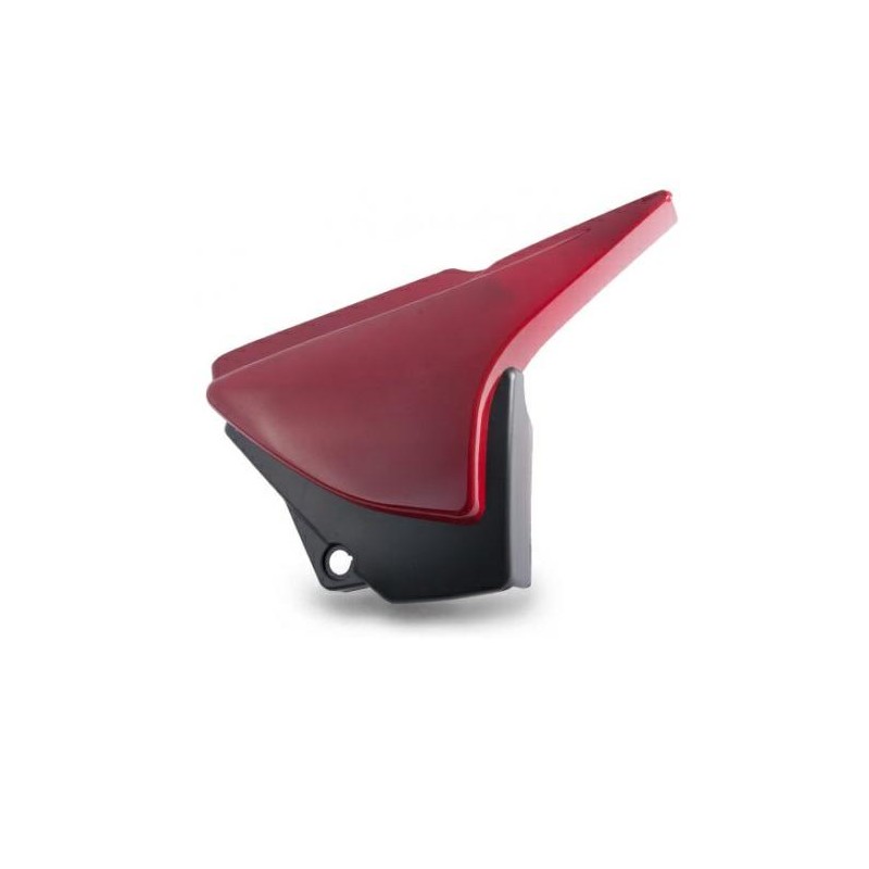 CACHA LATERAL HONDA CG TITAN 150 C/SOPORTE (IZQUIERDA) ROJO