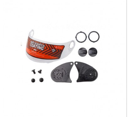 VISOR C- MECANISMO CASCO RS5- RS5 VECTOR- RS11 TRANSPARENTE (HAWK)