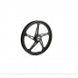 LLANTA ALEACION YAMAHA NEW CRYPTON T-110 DELANTERA 140x17 NEGRA