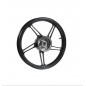 LLANTA ALEACION HONDA NEW TITAN 150 TRASERA 185 x 18 NEGRA