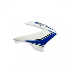 DEFLECTOR TANQUE DERECHO MOTOMEL SKUA 150 V6 BLANCO -  AZUL