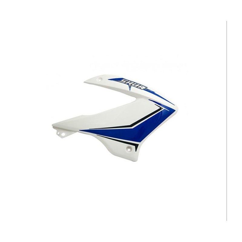 DEFLECTOR TANQUE DERECHO MOTOMEL SKUA 150 V6 BLANCO -  AZUL