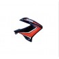 DEFLECTOR TANQUE DERECHO MOTOMEL SKUA 150 V6 NEGRO -  ROJO