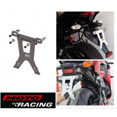 PORTA PATENTE UNIVERSAL ALUMINIO C- KIT INSTALACION MP