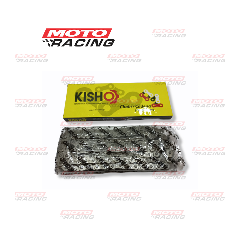 CADENA TRANSMISION (428) 428Hx118 REFORZADA (KISHO)