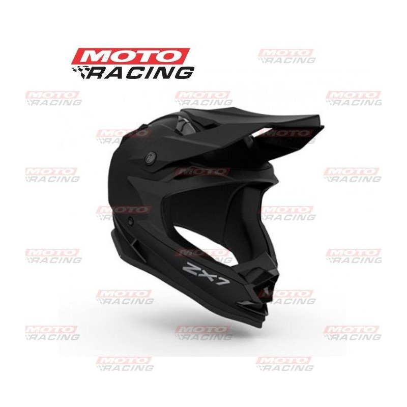 CASCO HAWK ZX7 CROSS NEGRO MATE "L" 60cm