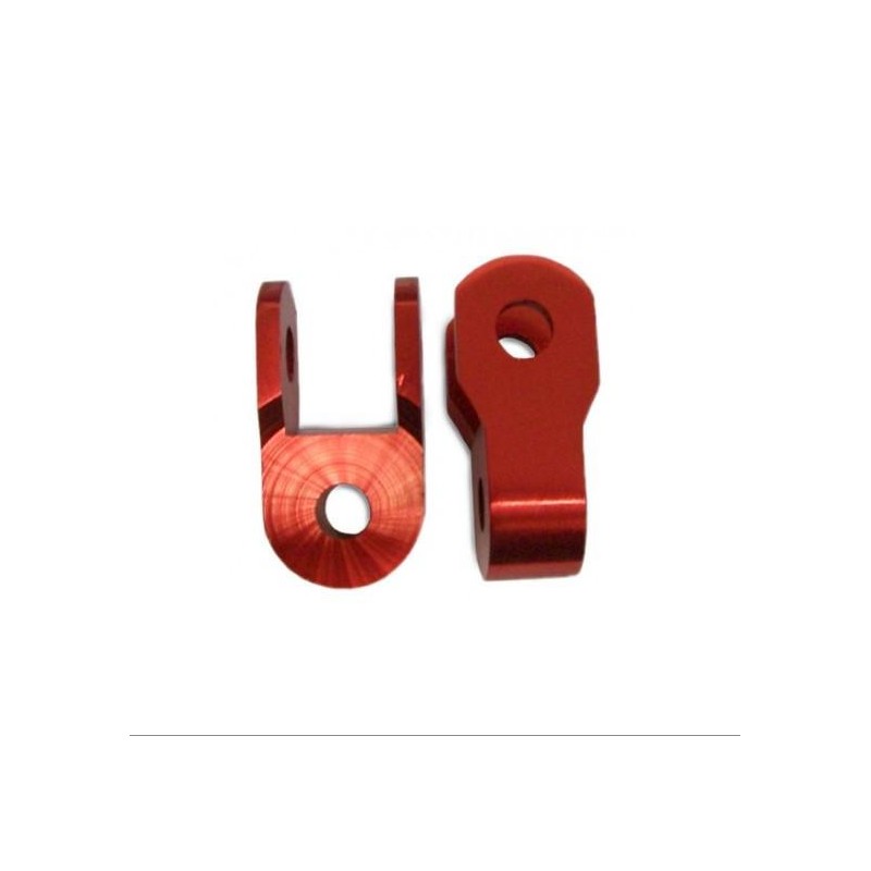 ACCESORIO EXTENSOR AMORTIGUADOR TRASERO TUNNING SMASH ROJO