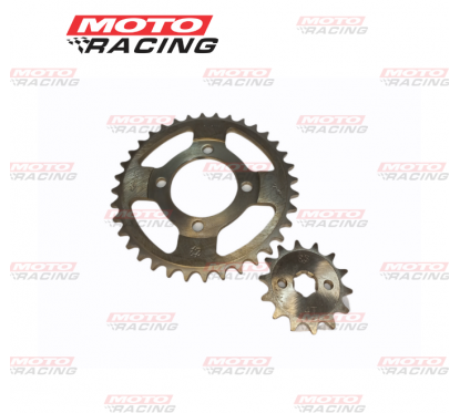 CORONA Y PIÑON HONDA WAVE NF 100/ GILERA SMASH 110 Z-36/14 (CHOHO)