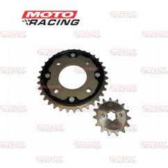 CORONA Y PIÑON HONDA BIZ C-100-  C-105 Z-35- 15 (CHOHO)