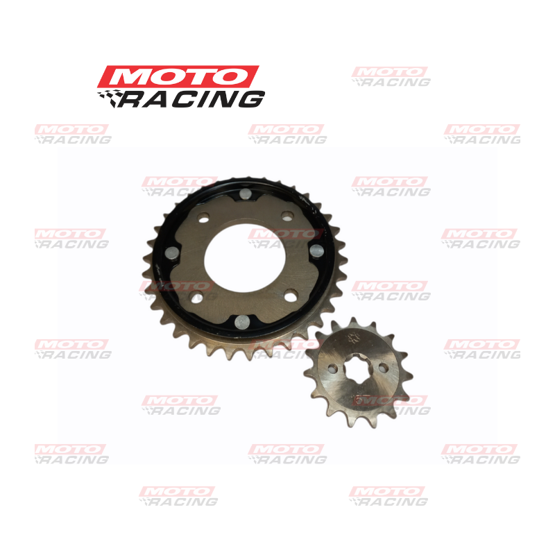 CORONA Y PIÑON HONDA BIZ C-100/ C-105 Z-35/15 (CHOHO)