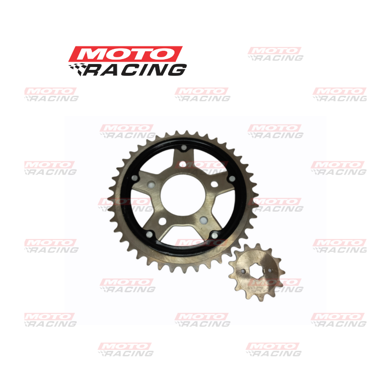 CORONA Y PIÑON HONDA CBX 200 STRADA Z-41- 13 (CHOHO)