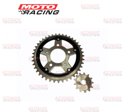 CORONA Y PIÑON HONDA CBX 200 STRADA Z-41- 13 (CHOHO)