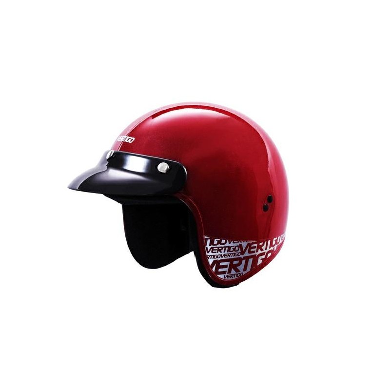 CASCO VERTIGO BASIC ROJO "XS"