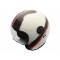 CASCO VERTIGO EXPERENCE ROJO-BLANCO "M" (ABIERTO C/VISOR)