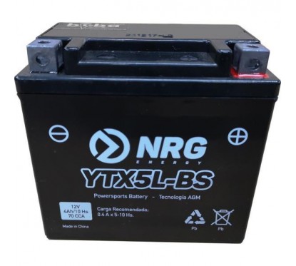 BATERIA GEL YTZ6V - YTX5L-BS JRS