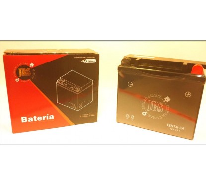 BATERIA 12V 12N7A-3A POSITIVO DERECHO (JRS)