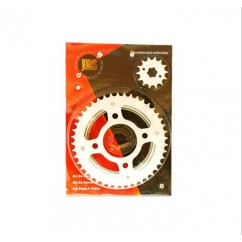 CORONA Y PIÑON HONDA CG TITAN 125 44- 14T 428 C-  PROTECTOR (JRS)