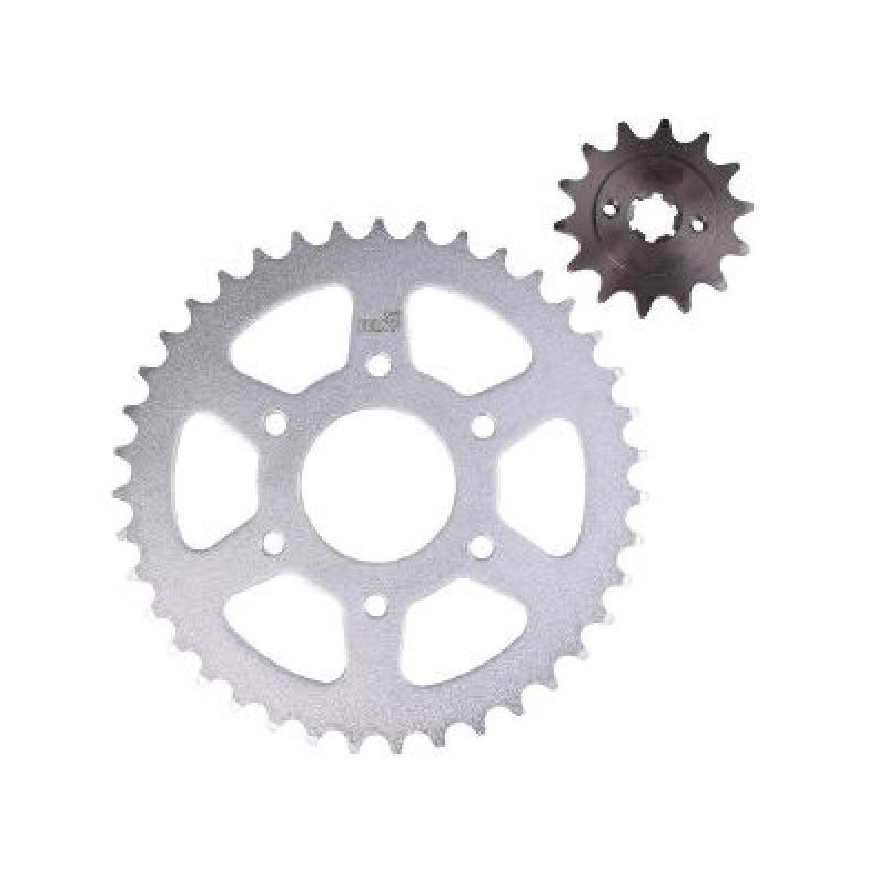 CORONA Y PIÑON BAJAJ ROUSER NS 200 - AS 200 39- 14T 520 (JRS)