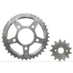 CORONA Y PIÑON HONDA CBX 250 TWISTER Z-37- 13 (JRS)