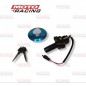 LLAVE CONTACTO HONDA BROS NXR 125 SET C- TAPA TANQUE (OKINOI)