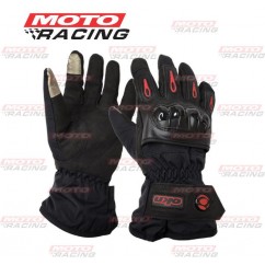 GUANTES TELA AVION- CUERO C- PROTECCION LARG MTV-08 "XL" (OKINOI)