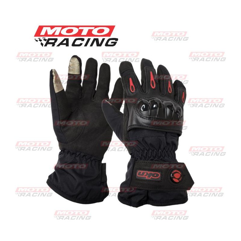 GUANTES TELA AVION- CUERO C- PROTECCION LARG MTV-08 "XXL"(OKINOI)