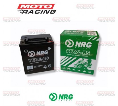 BATERIA 12V YT7A = YTX7L-BS LIBRE MANTENIMIENTO C/TEC AGM (NRG)