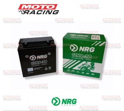 BATERIA 12V 12N9-3B POAITIVO DERECHO C/TECNOLOGIA AGM (NRG)