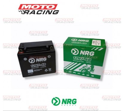 BATERIA 12V 12N7-4B POSITIVO IZQUIERDO C/TECNOLOGIA AGM (NRG)