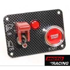 TABLERO COMPETICION BOTON ARRANQUE-LLAVE 1 PUNTO-TESTIGO (CRIFA