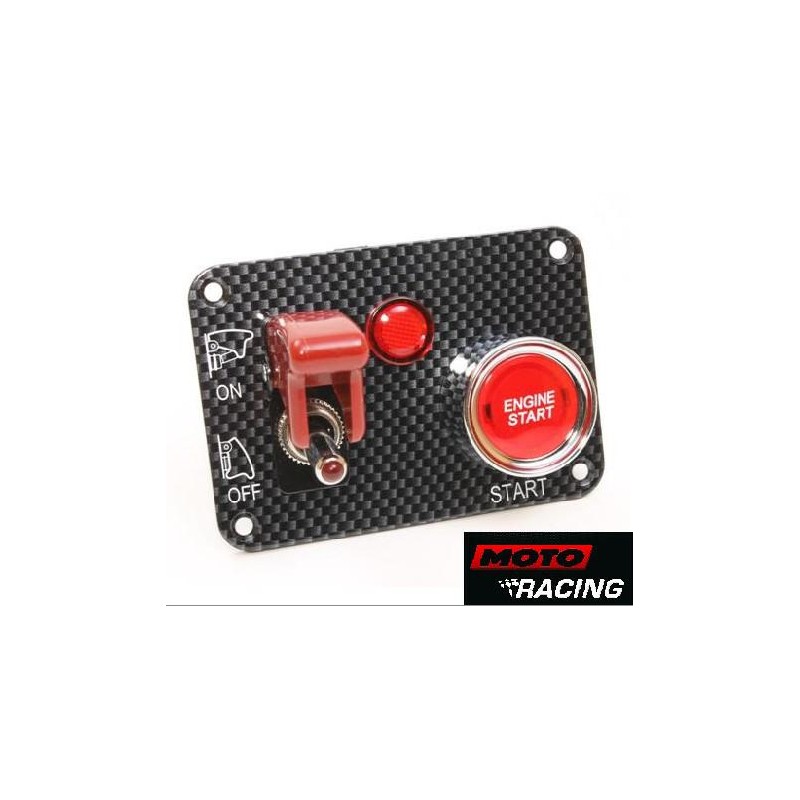 TABLERO COMPETICION BOTON ARRANQUE-LLAVE 1 PUNTO-TESTIGO (CRIFA