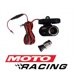 ACCESORIOS TOMA CORRIENTE USB 5V C- SOPORTE,TECLA ON-OFF Y CEN.