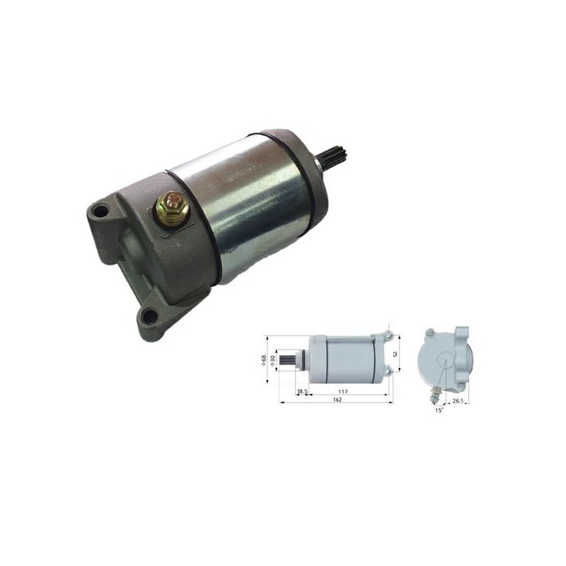 MOTOR ARRANQUE HONDA CG 125 -  CBX 200 -  NX 200