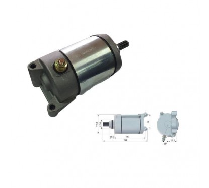 MOTOR ARRANQUE HONDA CG 125 -  CBX 200 -  NX 200