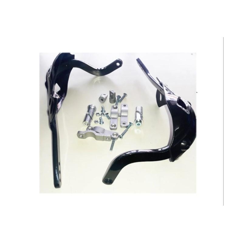 CUBRE MANO UNIVERSAL NEGRO C/KIT INSTALACION