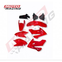 KIT PLASTICOS COMPLETO HONDA XR 250 TORNADO ROJO 9 PZA (NSU)