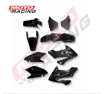 KIT PLASTICOS COMPLETO HONDA XR 250 TORNADO NEGRO 9 PZA (NSU)