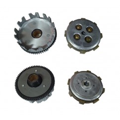 EMBRAGUE COMPLETO YAMAHA NEW CRYPTON 110 C/ CANASTA ARMADO
