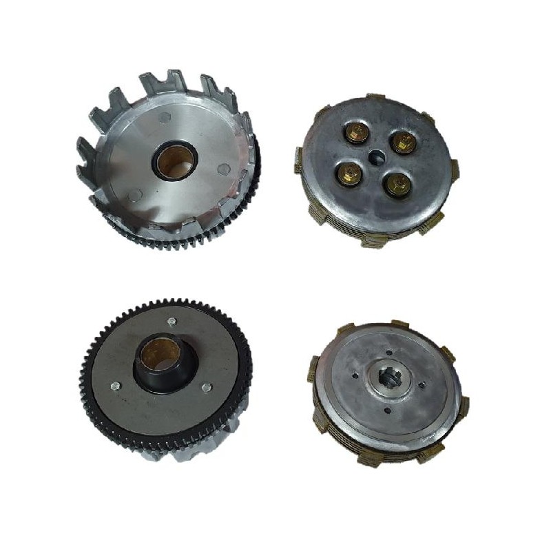 EMBRAGUE COMPLETO YAMAHA NEW CRYPTON 110 C/ CANASTA ARMADO