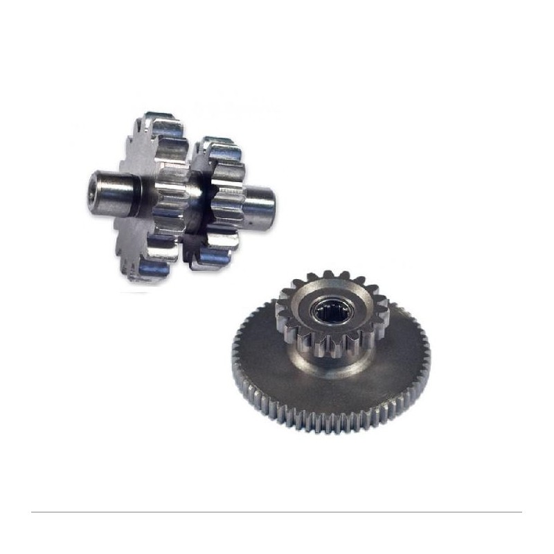 ENGRANAJE ARRANQUE SET SUP-INF ZANELLA RX 150 60- 17- 16- 17