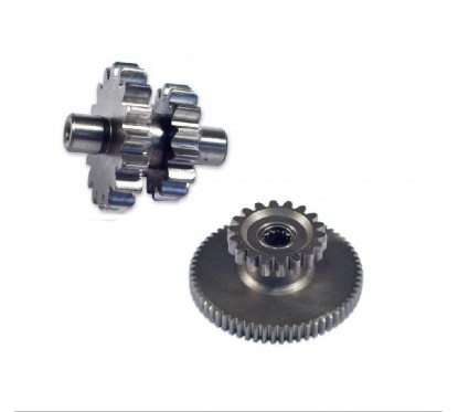 ENGRANAJE ARRANQUE SET SUP-INF ZANELLA RX 150 60- 17- 16- 17
