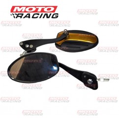 ESPEJO UNIVERSAL NEGRO- AMARILLO ZX-2669-3 VARIAS ROSCAS (NSU)