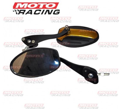 ESPEJO UNIVERSAL NEGRO- AMARILLO ZX-2669-3 VARIAS ROSCAS (NSU)