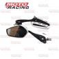 ESPEJO UNIVERSAL BLANCO- NEGRO ZX-2654- 3 VARIAS ROSCAS (NSU)
