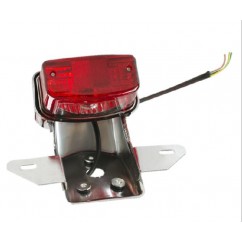 FARO TRASERO GILERA CUSTOM 150 GRANDE C/SOPORTE PATENTE (NSU)